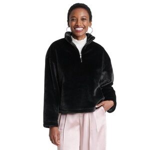 a new day faux fur sweatershirt